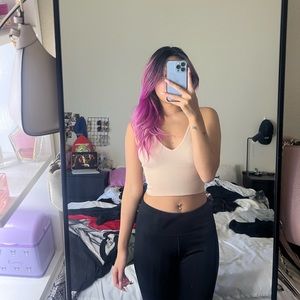 Tank too cropped top